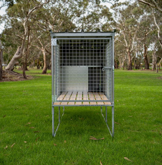 For the Aussie Working Dog Raised Run Dog Kennels