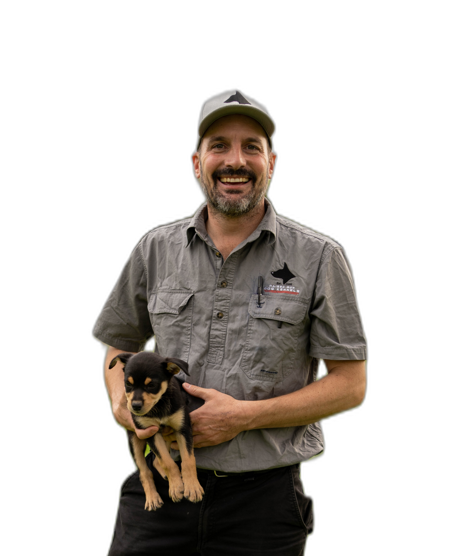 Paul Ewer owner of Raised Run Dog Kennels