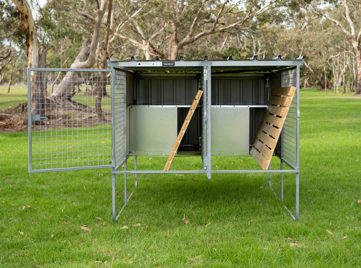Above ground dog kennels for sale online